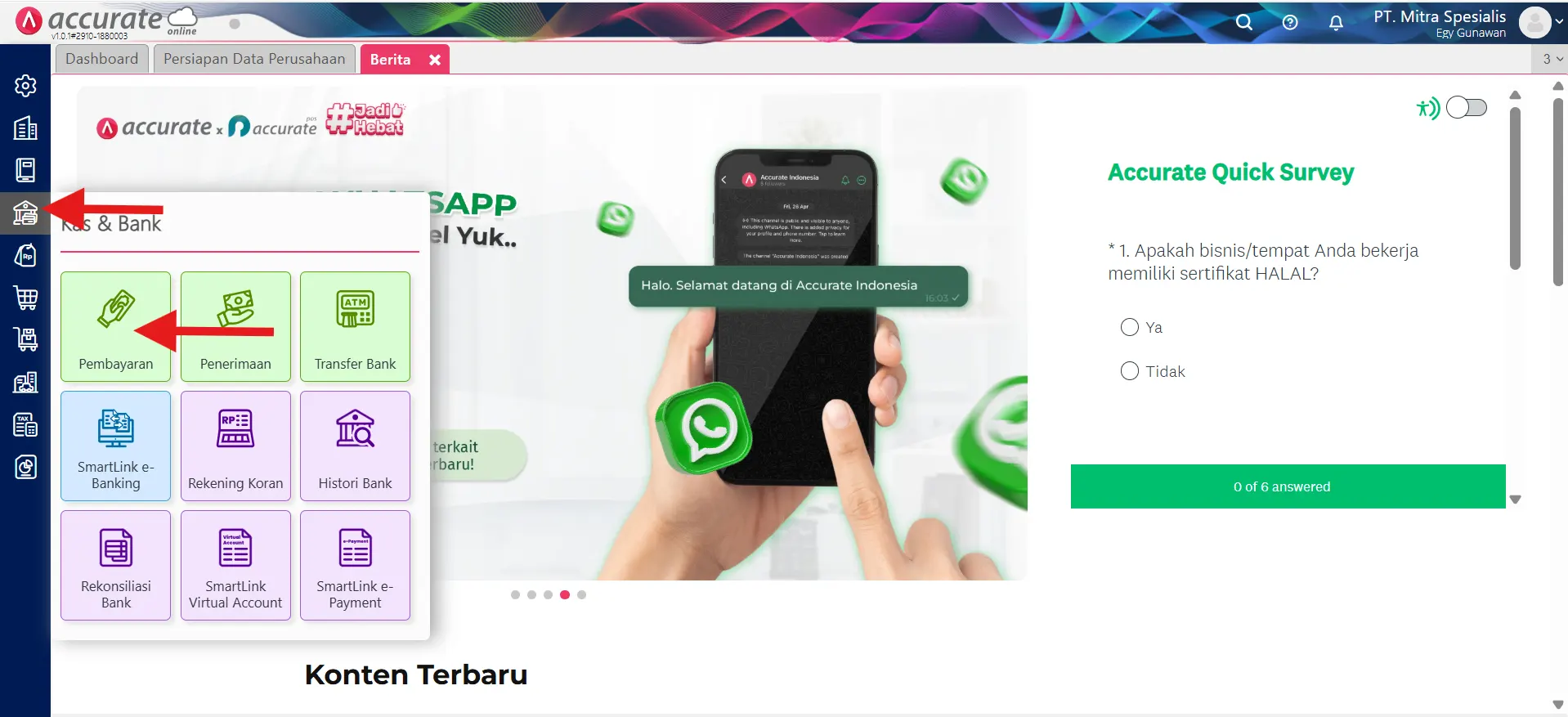 catat biaya dibayar di muka dengan jurnal umum